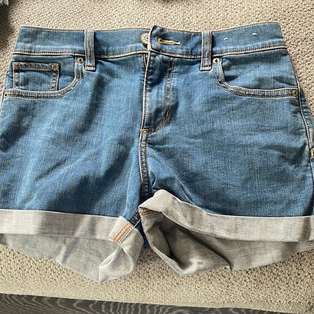 Never worn Express jean shorts!